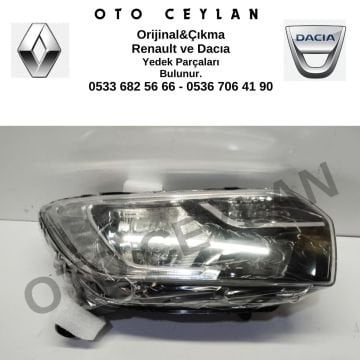 260102037R AYF 404534 Clio Symbol Sağ Far Ledli Manuel Sıfır Ayfar Marka Yan Sanayi