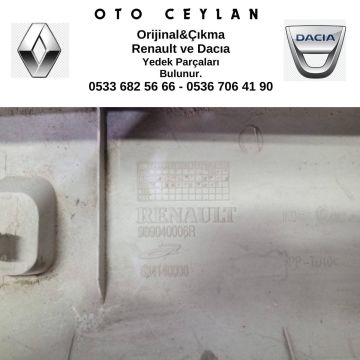 909040006R Megan 3 Bagaj Kapağı Üst Kaplama Çıkma Orjinal
