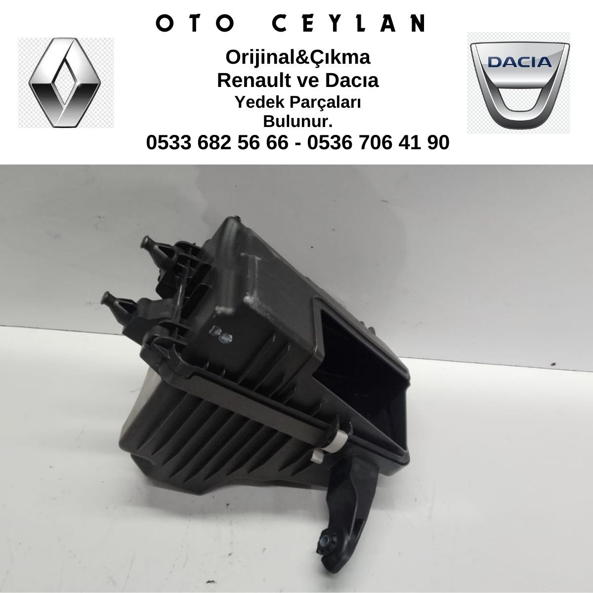 165004EA0C KADJAR HAVA FİLTRE KUTUSU SIFIR ORİJİNAL