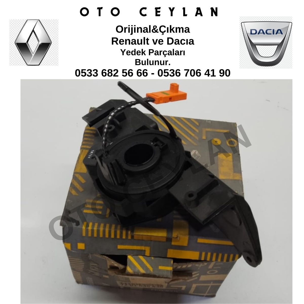 7701046630 Twingo İkaz Kol Bağlantı Parçası Sıfır Orijinal