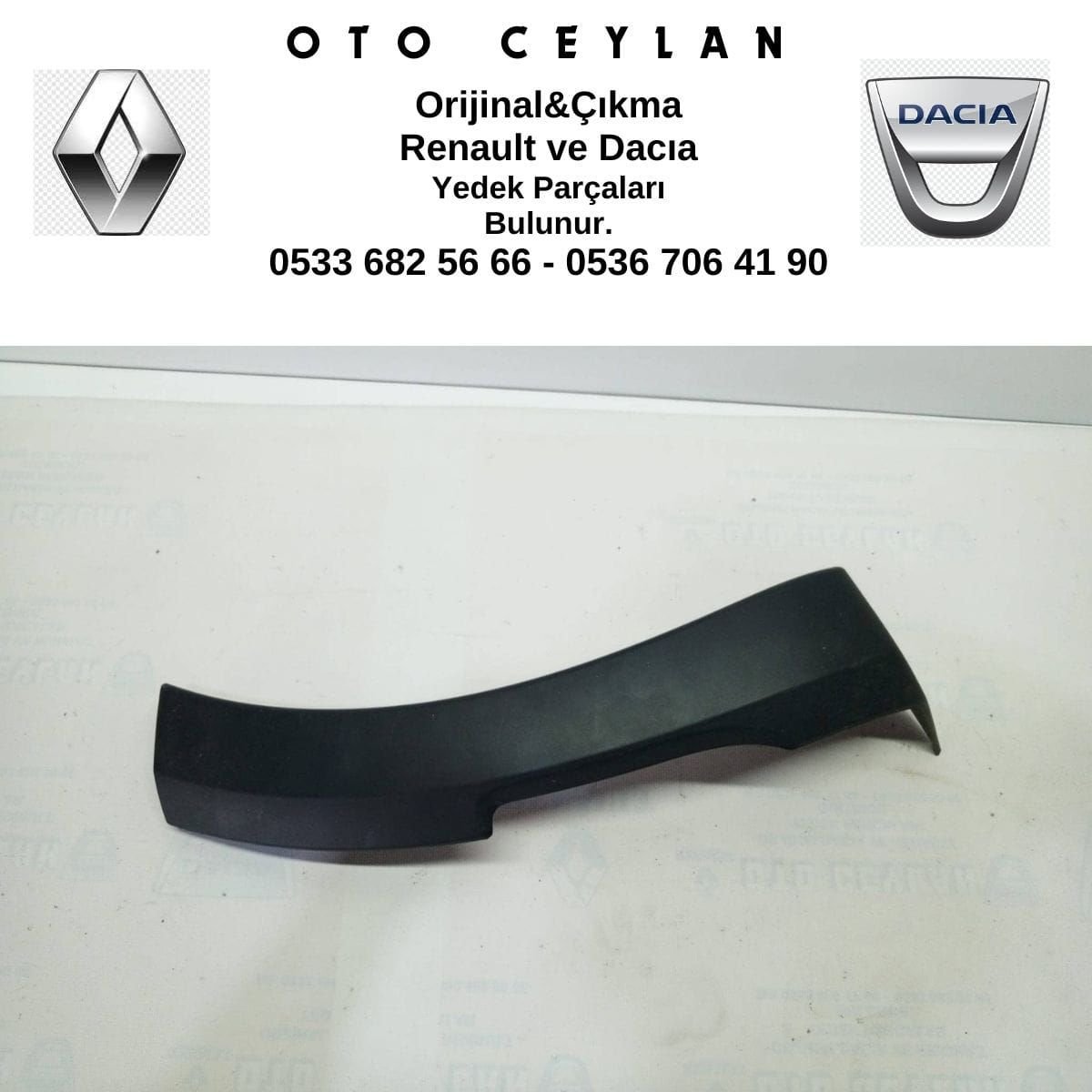 960173784R Sandero 2 Sol Ön Çamurluk Kaplaması Çıkma Orjinal