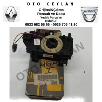 7701040728 Megane 1 İkaz Kol Bağlantı Parçası Sıfır Orijinal