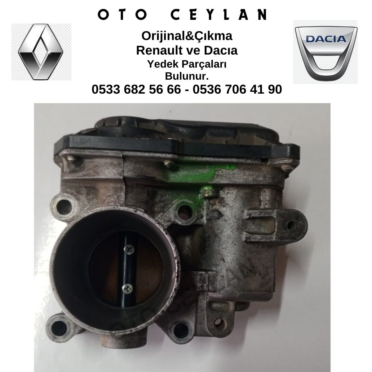 8200284988 Clio Gaz Kelebeği Orijinal Çıkma