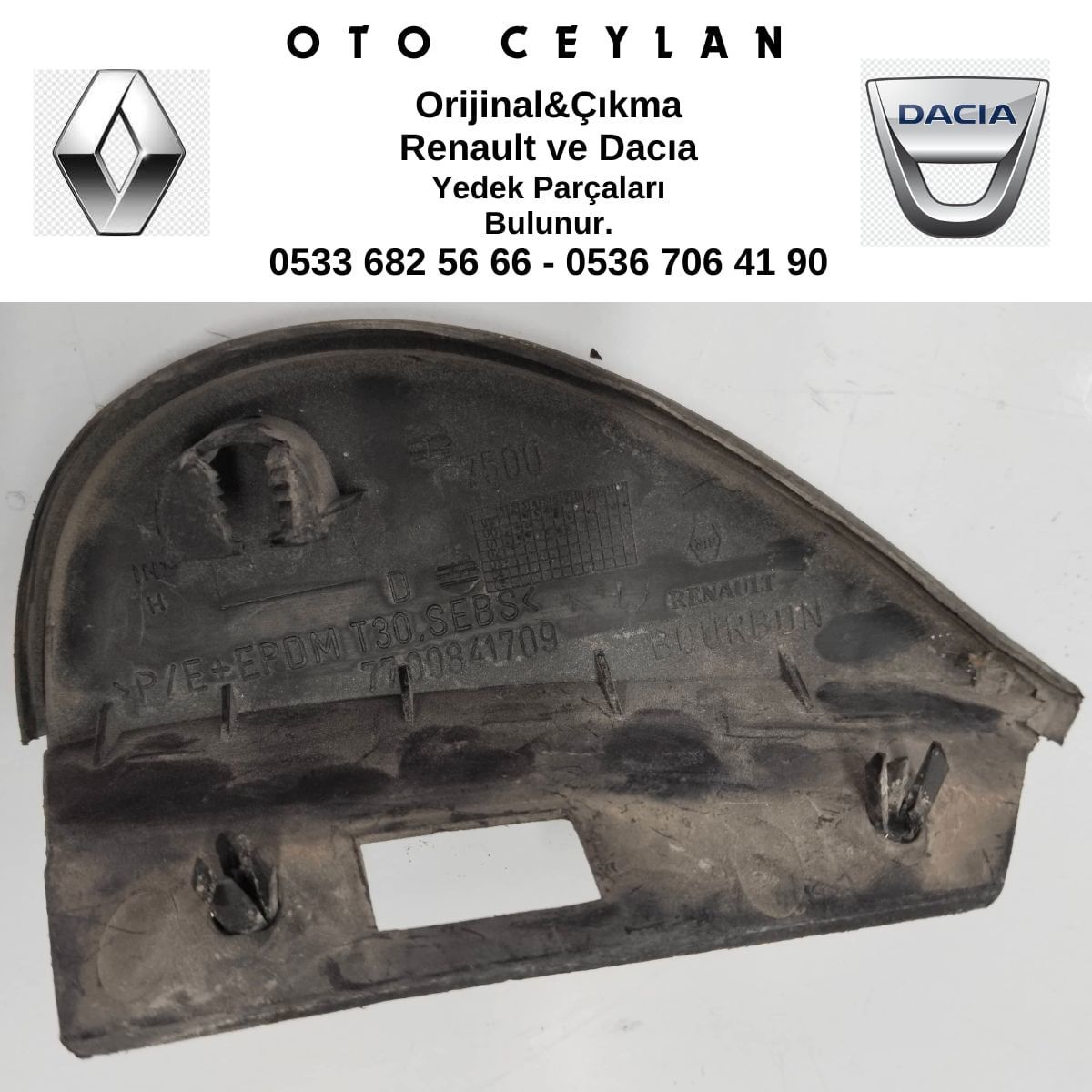 7700841709 Scenic Sağ Ayna Köşe Bakaliti Çıkma Orjinal