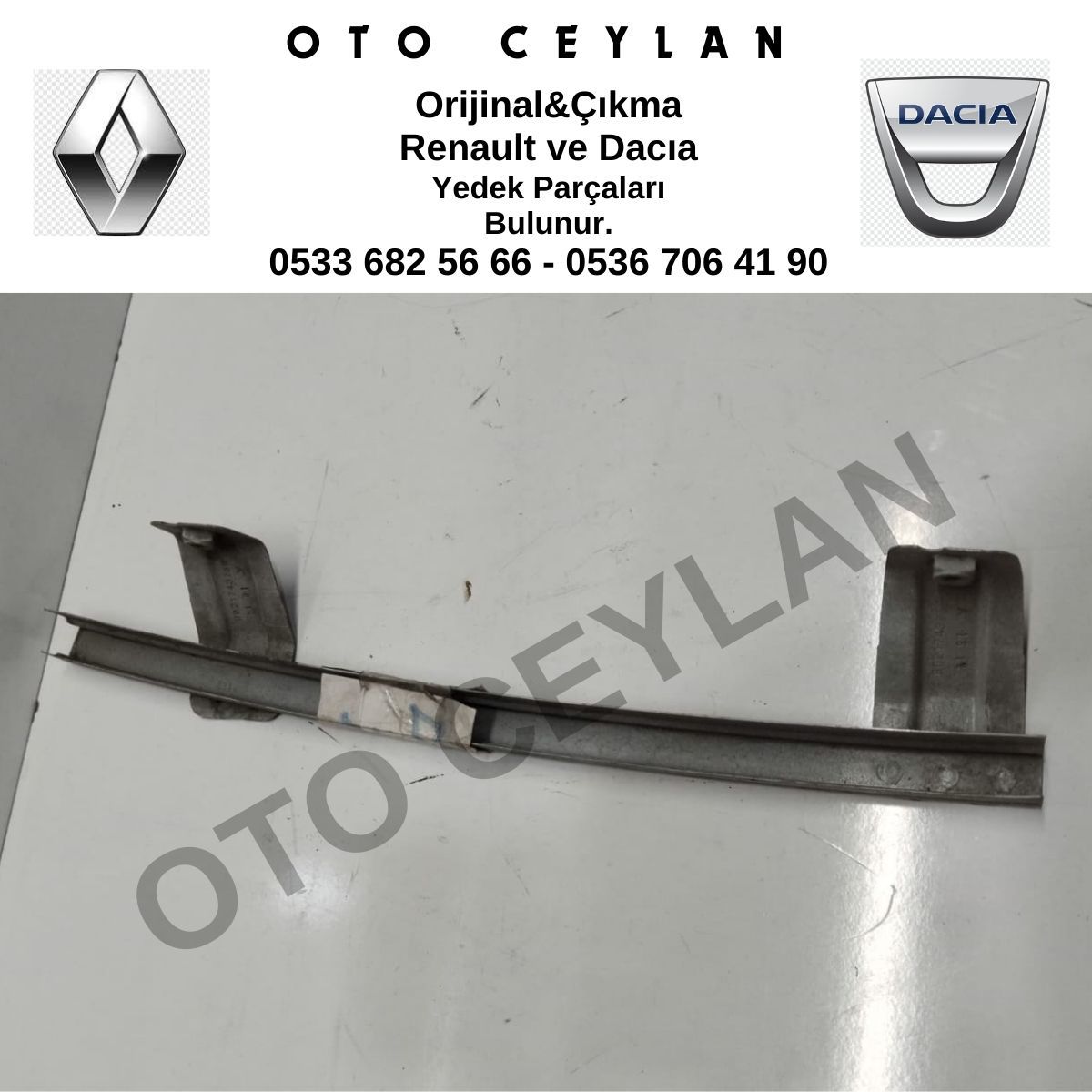 802174126R Lodgy Dokker Sol Ön Cam Direği Orijinal Çıkma