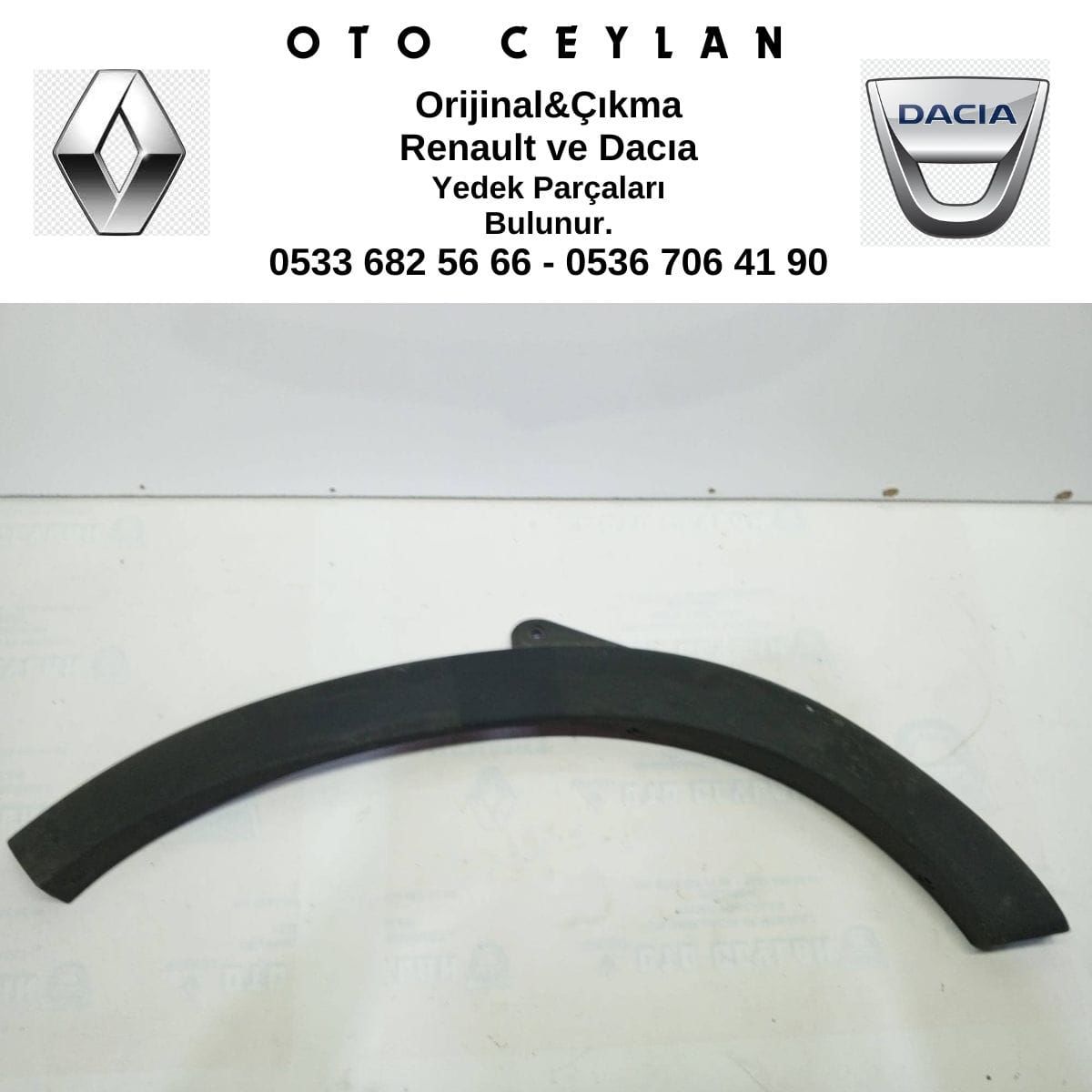 8200197107 Master Sol Ön Çamurluk Çıtası Çıkma Orjinal