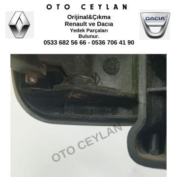 8200103306 Kango Sürgülü Kapı Cam Kilidi Orijinal Çıkma