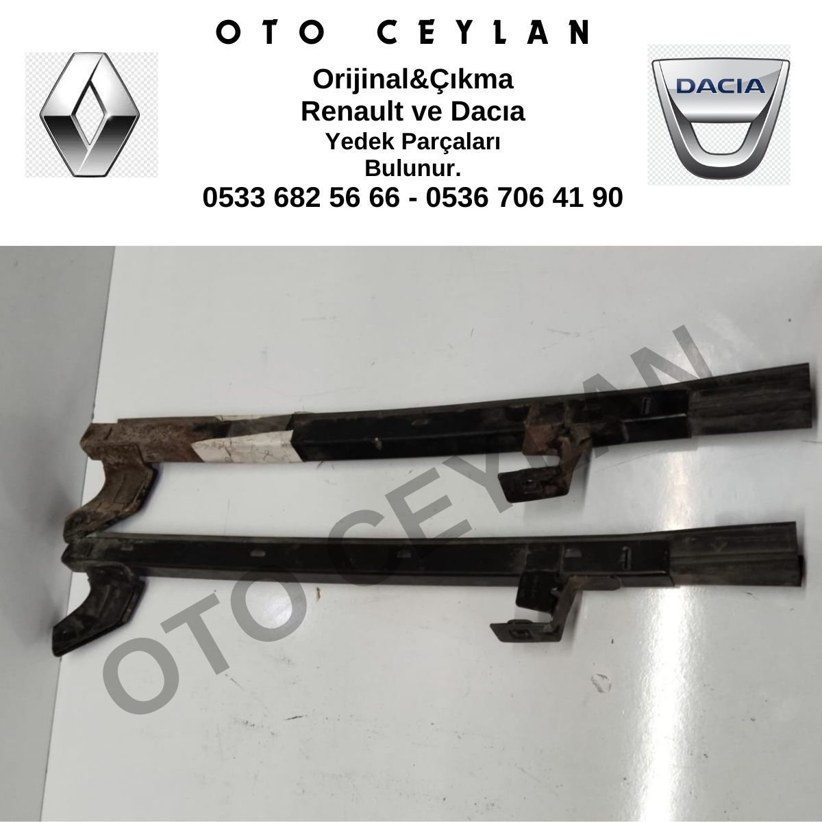 Kangoo Sağ Ön Kapı Cam Direği Orijinal Çıkma