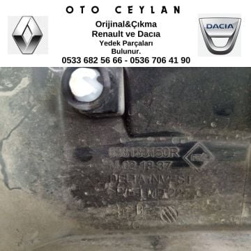 638138150R Sandero 3 Jogger Ön Sol Çamurluk Kaplaması Çıkma Orjinal