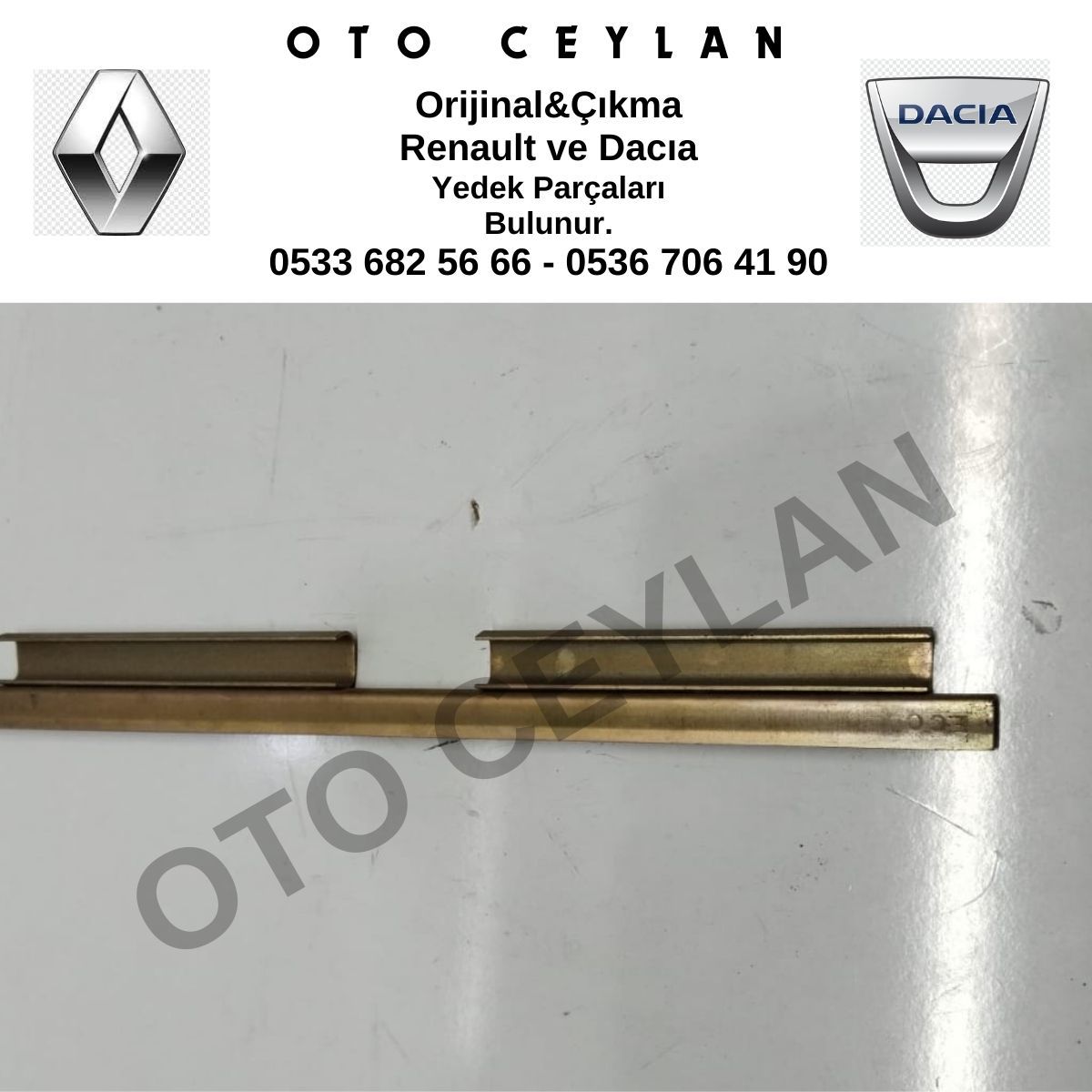 7702189088 R.9 Broadway Arka Cam Kızağı Sıfır Yan Sanayi