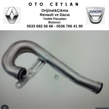 165785667R 8200506623 LAGUNA 3 MEGANE 3 FLUENCE HAVA FİLTRE BORUSU SIFIR ORİJİNAL