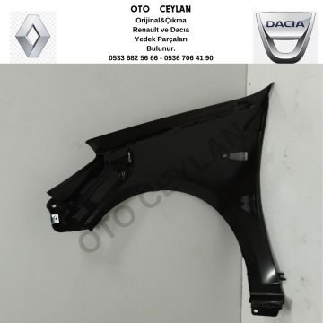 631005379R Sandero Sağ Ön Çamurluk 2009--Orijinal Sıfır Hafif Hatalı