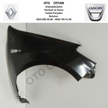 631005379R Sandero Sağ Ön Çamurluk 2009--Orijinal Sıfır Hafif Hatalı