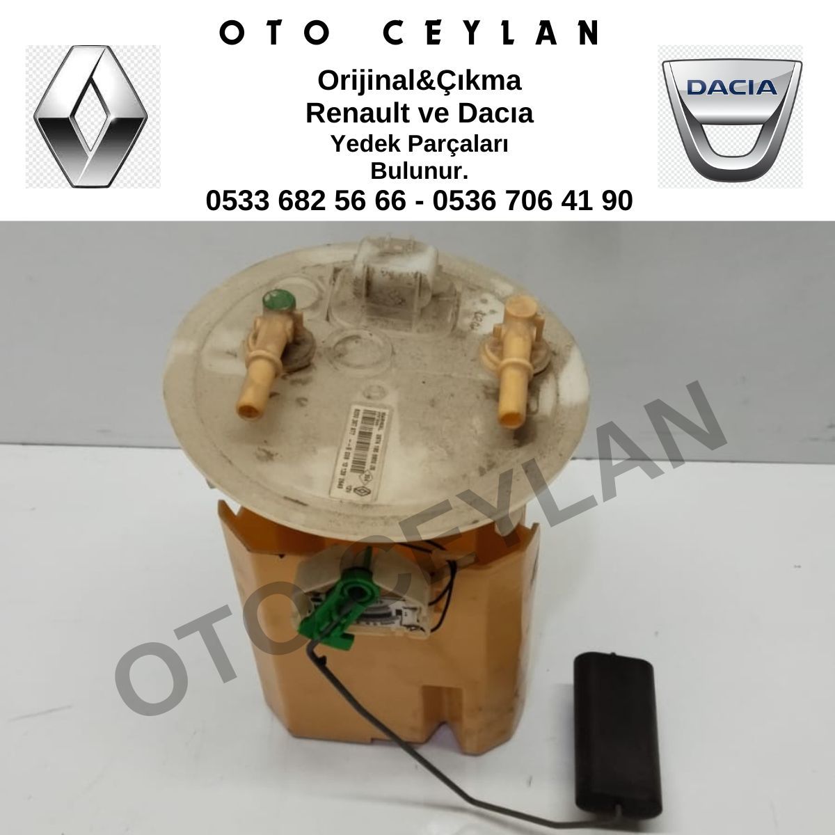 8200397677 Logan Depo Şamandırası 1.5Dci Orijinal Çıkma