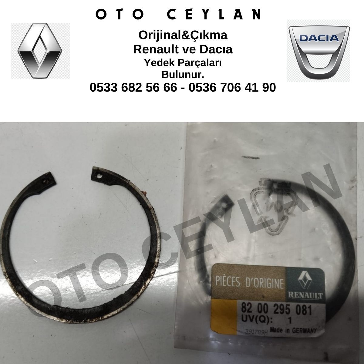 8200295081 Clio Kango Megane Renault 9 21 Debriyaj Yaylı Sekman Sıfır Orijinal