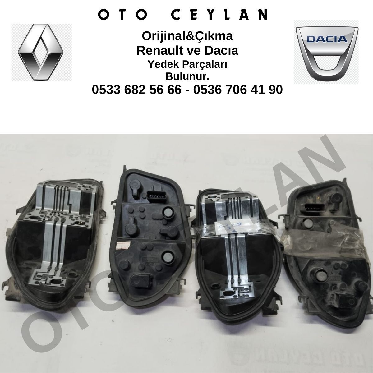 Clio 3 sol Arka Stop Duyu Orjinal Çıkma