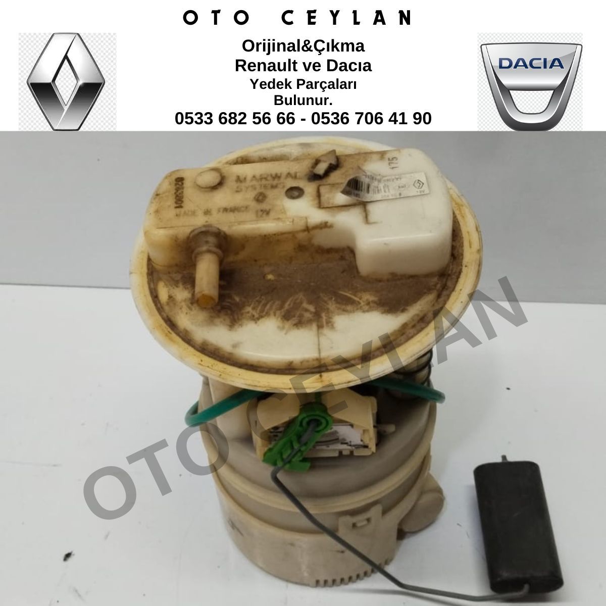 8200903683 Sandero Yakıt Şamandırası Orijinal Çıkma