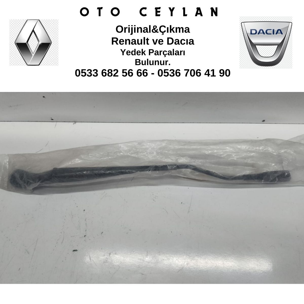 288818382R SANDERO SİLECEK KOLU SOL SIFIR ORİJİNAL