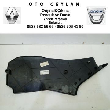 689210618R Clio 4 Sol Konsol Giydirmesi Çıkma Orjinal