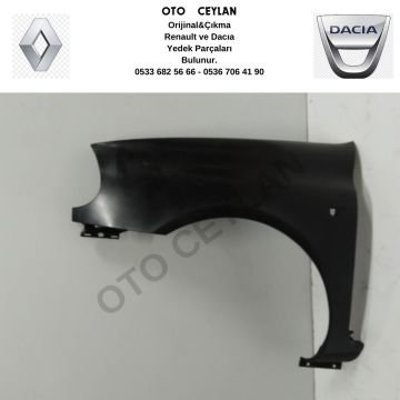 Clıo Sol Ön Çamurluk HB Yerli Üretim