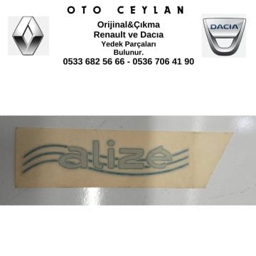 8200514515 Symbol Alize Yazısı Sıfır Orjinal