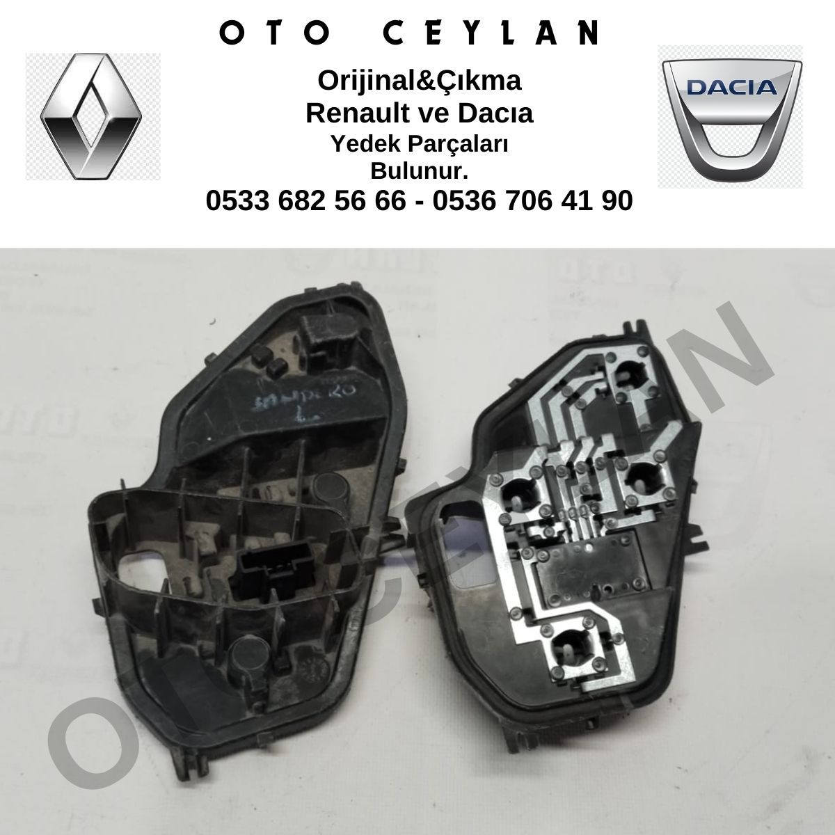 Dacia Sandero  Sol Arka Stop Duyu