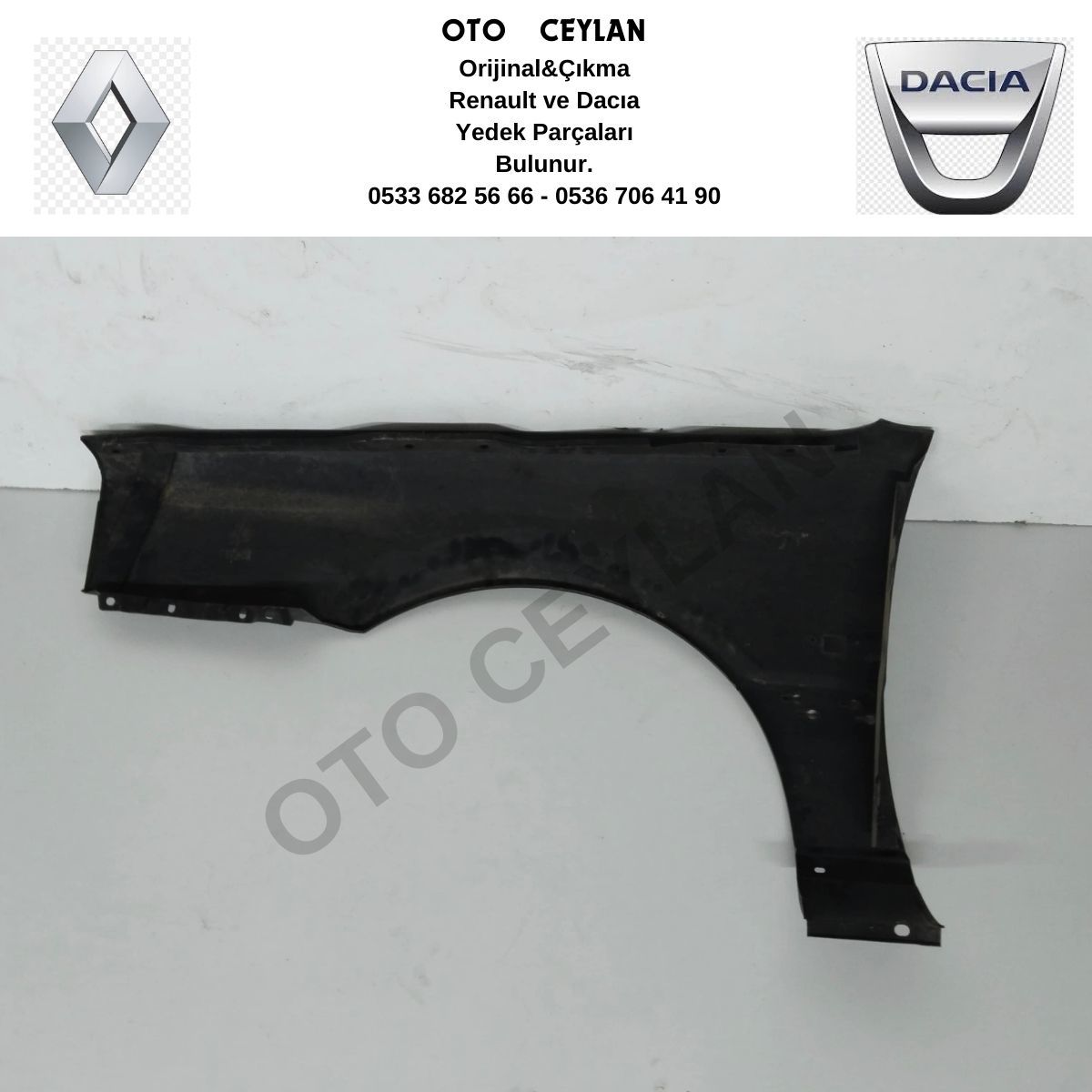 R.21 Concorde Sağ Ön Çamurluk Yerli Üretim