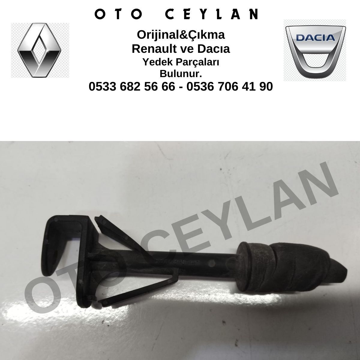 8200340441 Clio 3 Depo Kapak Dili Orijinal Çıkma