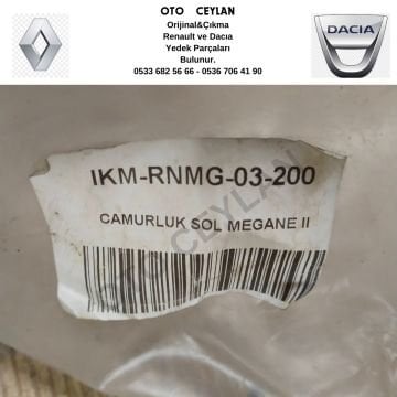 7701477186 Megan II Sol Ön Çamurluk Yerli Üretim