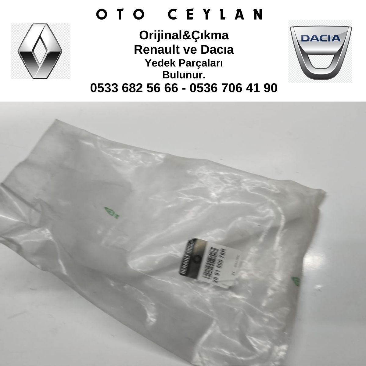 289150078R CLIO 4 CAPTUR SİLECEK FİSKİYE DEPO BORUSU SIFIR ORİJİNAL