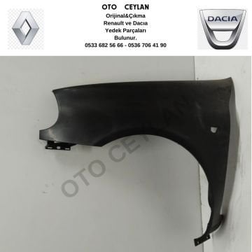 7701473025 Clıo HB Sol Ön Çamurluk Yerli Üretim 1998 --- 2001