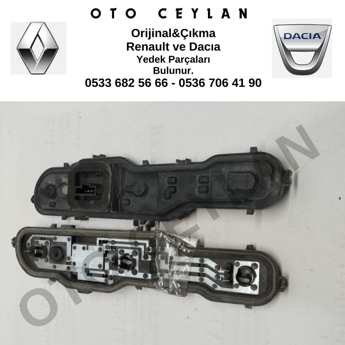 Dacia Dokker Sol Stop Duyu Orjinal Çıkma