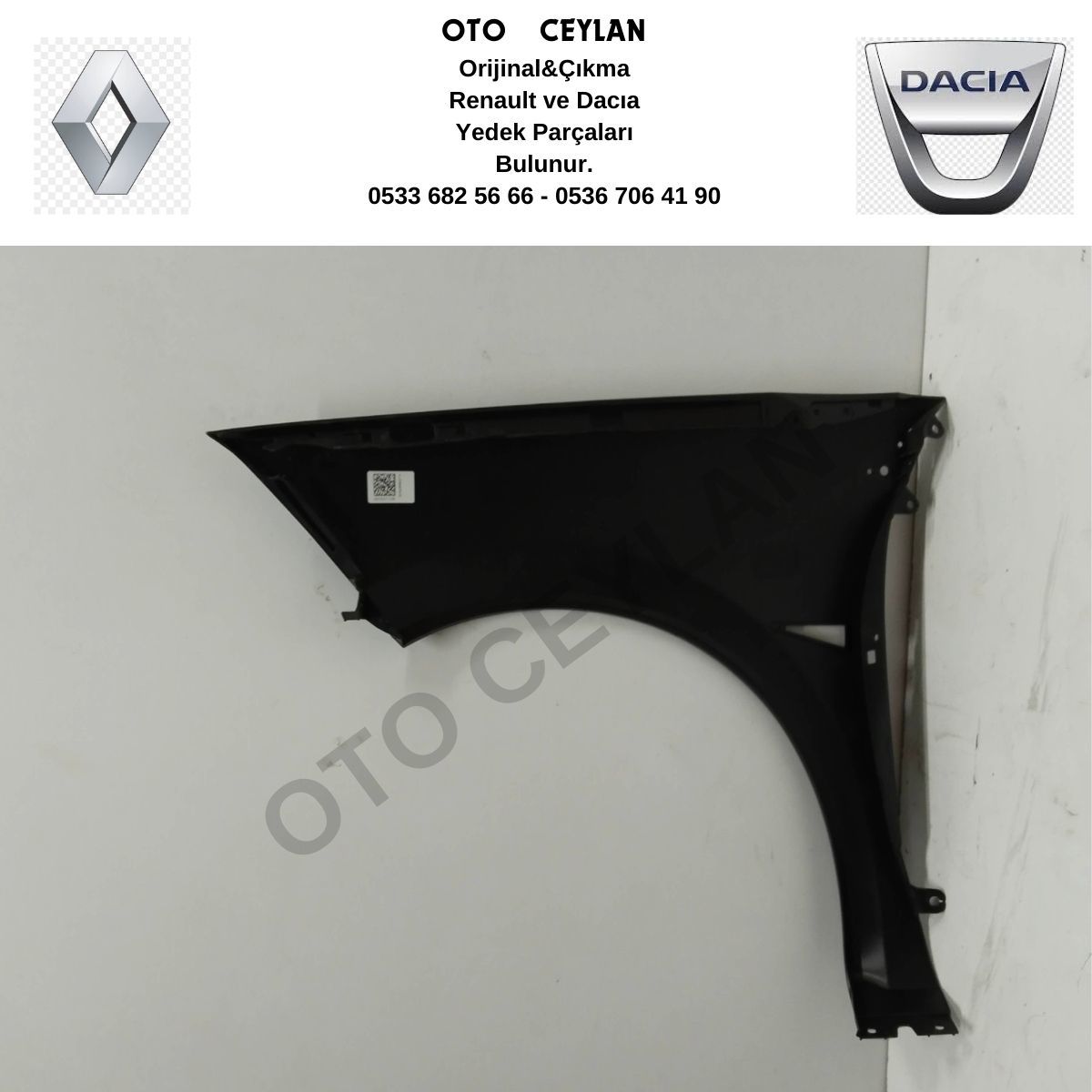 REN08ME019 Megan II Sol Ön Çamurluk Yerli Üretim