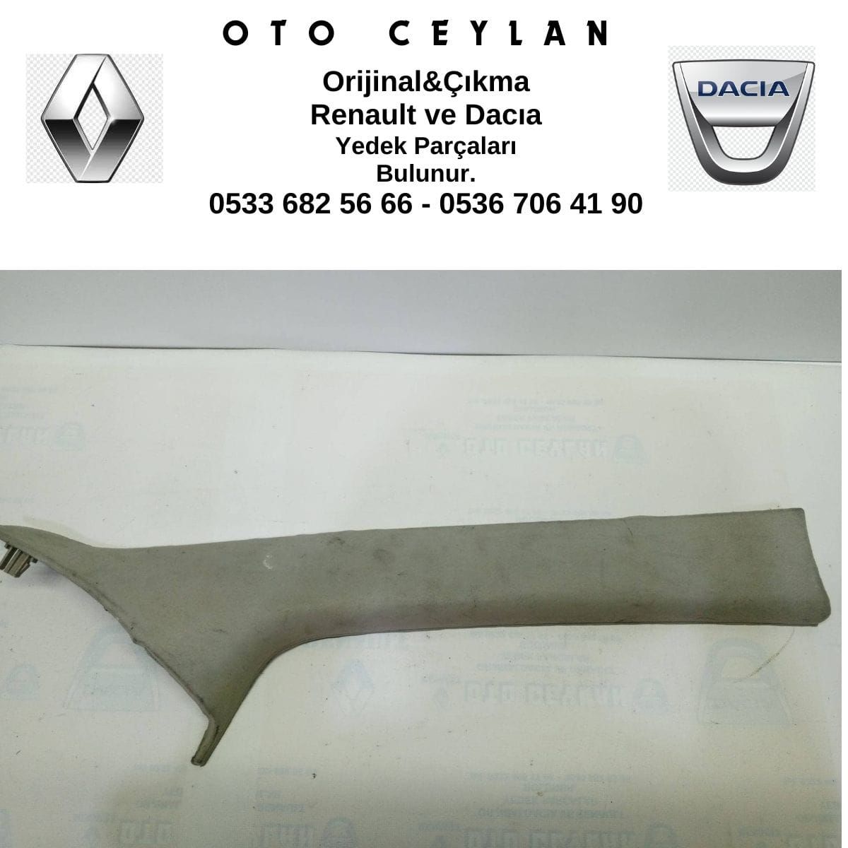 8200084323 Scenic 2 Sağ Ön Direk Bakaliti Çıkma Orjinal