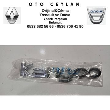 ERMAK-527047 Kangoo Arka Yazı Sıfır Yan Sanayi