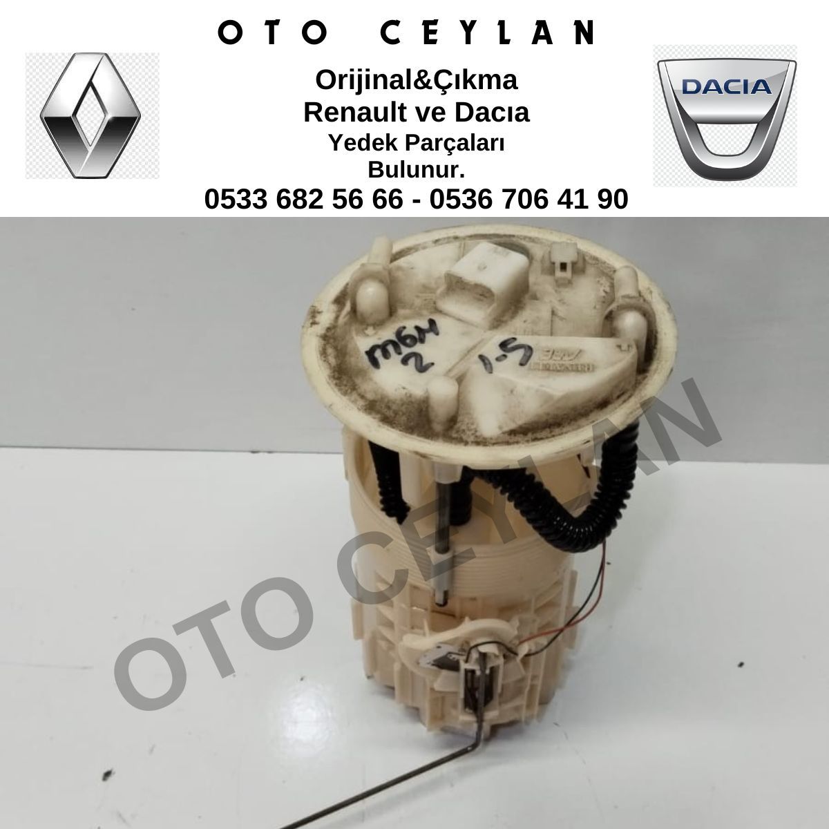 8200288808 Megane 2 Mazot Depo Şamandırası 1.5Dci K9K Orijinal Çıkma