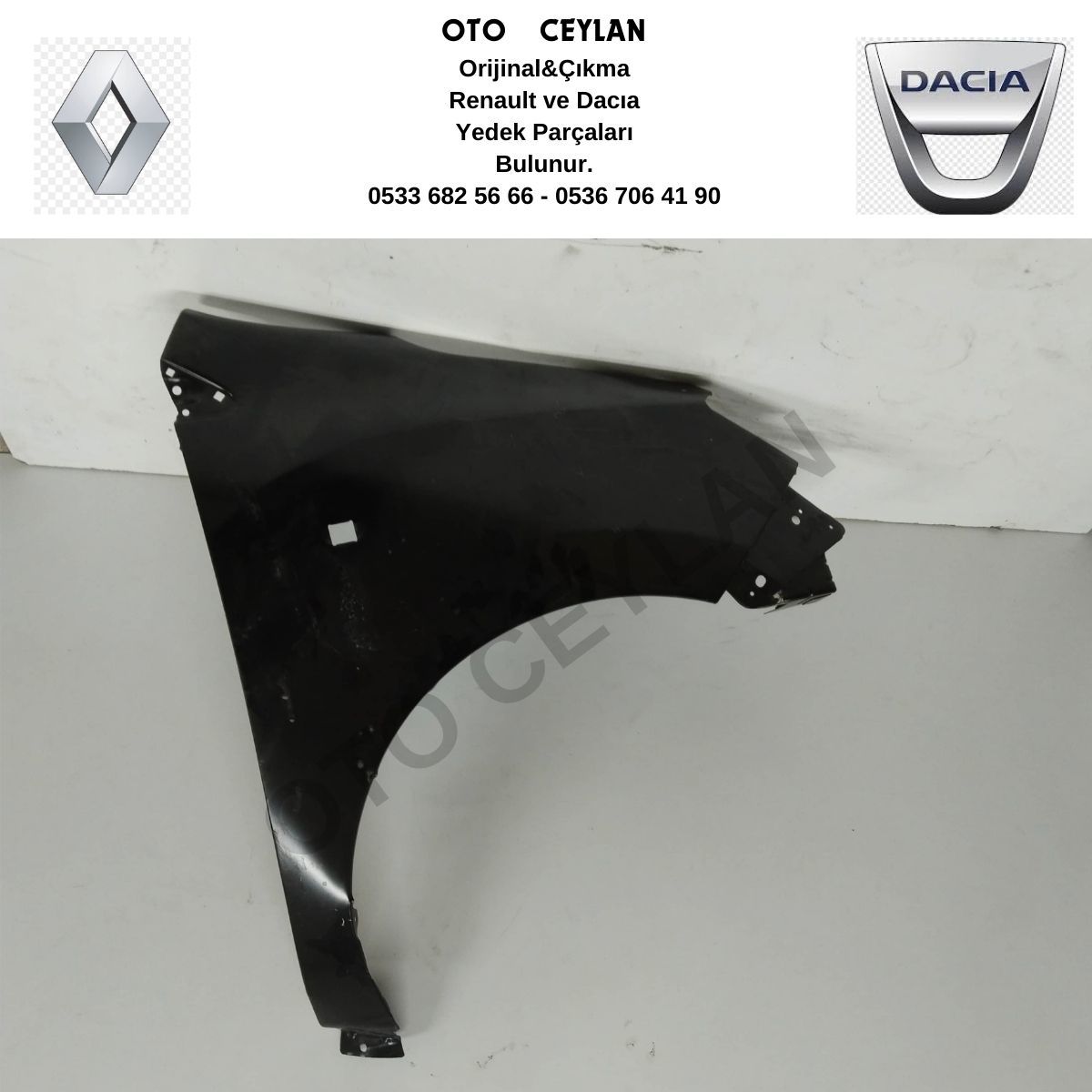 631002600R Dokker Sağ Ön Çamurluk Orijinal Hafif Hatalı