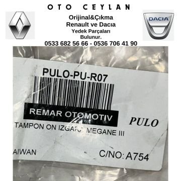 PULO-PU-R07 Megan 3 Tampon Ön Izgara Sıfır Yan Sanayi