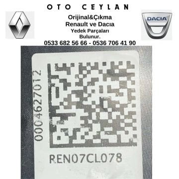 REN07CL078 Clio 4 Tampon Ön Alt Izgara Sıfır Yan Sanayi