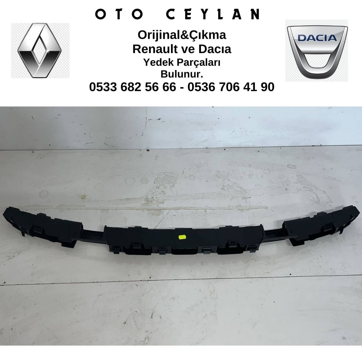 620906929R Megan 3 Ön Tampon Darbe Emici Sıfır Orjinal