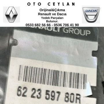 622359780R Fluence Ön Tampon Alt Deflektoru Sıfır Orjinal