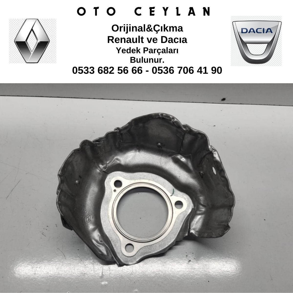 144504493R TRAFIC 3 MEGANE 4 TALISMAN TURBO KOMPRESÖR MUHAFAZASI SIFIR ORİJİNAL