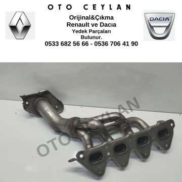 140048214R Captur Clio 2 Clio 3 Egzoz Manifoldu Sıfır Orijinal