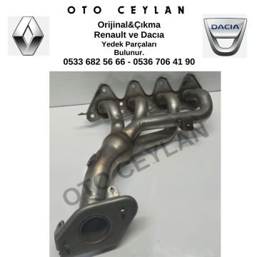 140048214R Captur Clio 2 Clio 3 Egzoz Manifoldu Sıfır Orijinal