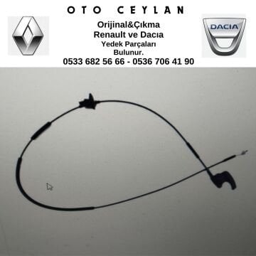 656201310R DOKKER LODGY MOTOR KAPUT AÇMA TELİ SIFIR ORİJİNAL