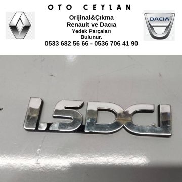 ITHA-0034 Logan 1.5 DCI Yazısı Sıfır Yan Sanayi