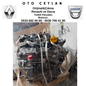 Motor Komple 100018157R Captur Sandero Clio 4 Logan H4B 410 0.9 Sıfır Orijinal
