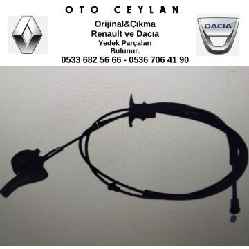 656207630R DUSTER KAPUT AÇMA TELİ SIFIR ORİJİNAL