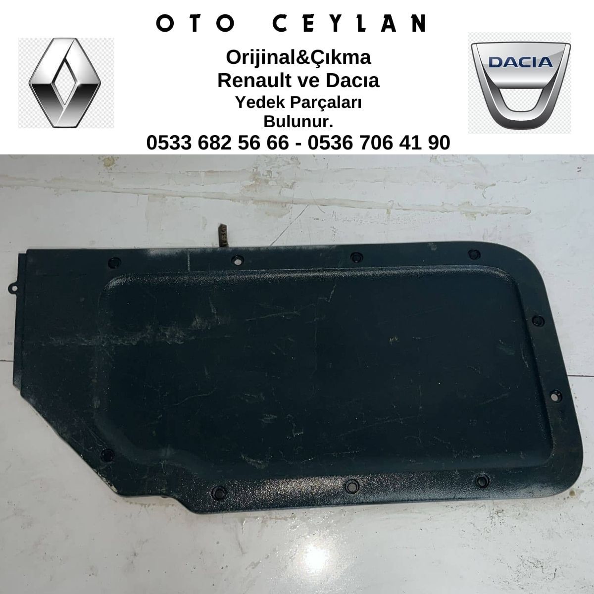 7700304775 Kangoo Sol Arka Bagaj İç Kapak Çıkma Orjinal