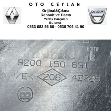 8200150631 Kangoo Bagaj Taban Bakaliti Çıkma Orjinal